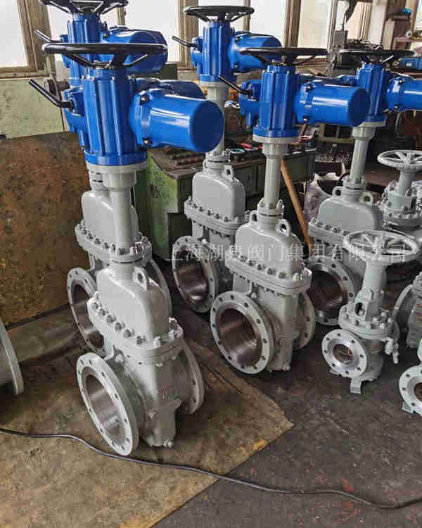 防爆電動有導(dǎo)流孔平板閘閥