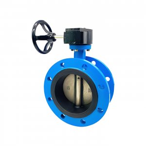 DN125，DN150法蘭式蝸輪蝸桿蝶閥1.6Mpa