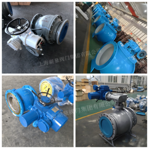 DN500，PN16電動全通徑偏心半球閥